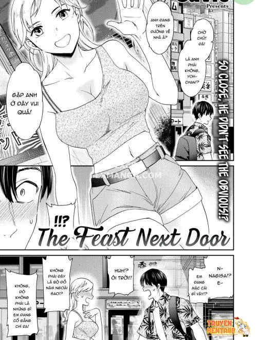 Bìa truyện Bữa Tiệc Dâm Dục Phía Sau Khe Cửa