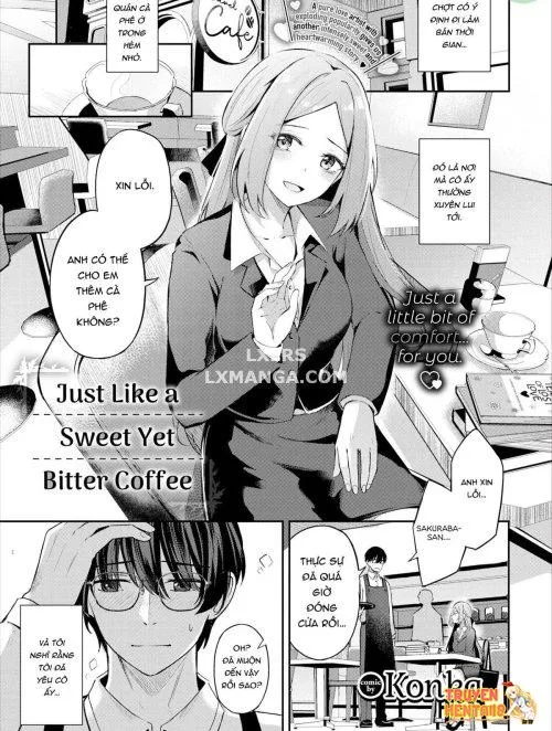 Cà Phê Cũng Ngọt Mà Đắng - Bìa truyện