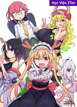 Bìa truyện Hầu Gái Rồng Nhà Kobayashi