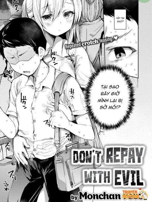 Không Trả Nợ Bằng Điều Ác - Bìa truyện