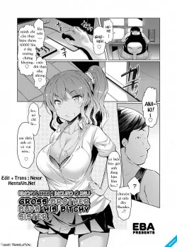 Bìa truyện Kimoani, Bitch Imouto O Kau