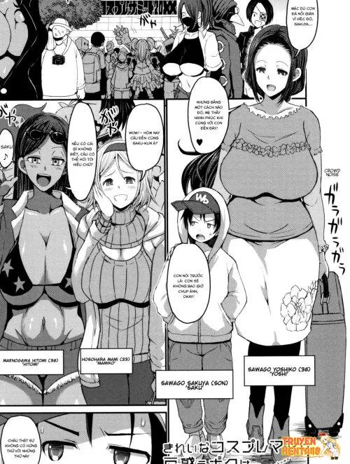 Bìa truyện Kirei Na Cosplay Mama Ni Tomadou Boku Wa