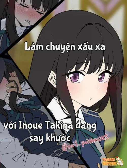 Bìa truyện Làm Tình Với Nishikigi Chisato Và Inoue Takina Đang Say Rượu