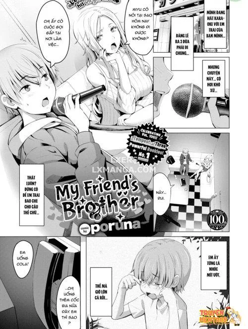 My Friend’s Brother - Bìa truyện