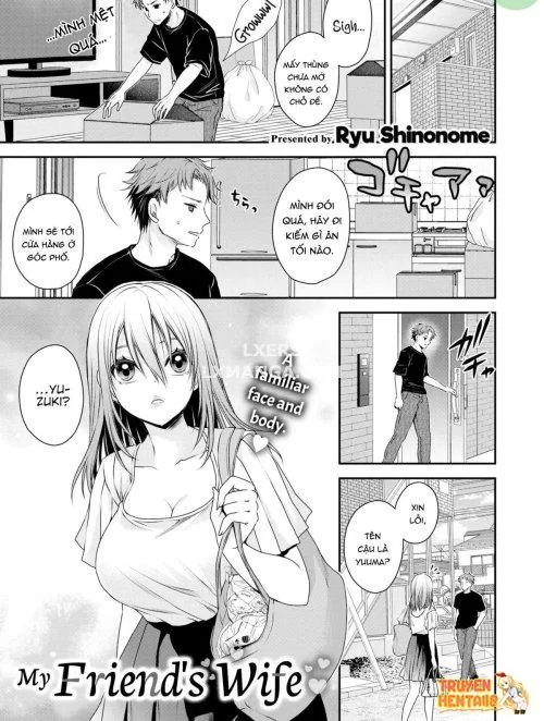 My Friend’s Wife - Bìa truyện