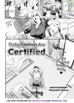 Những Cảm Xúc Đó Đã Được Xác Nhận - Bìa truyện