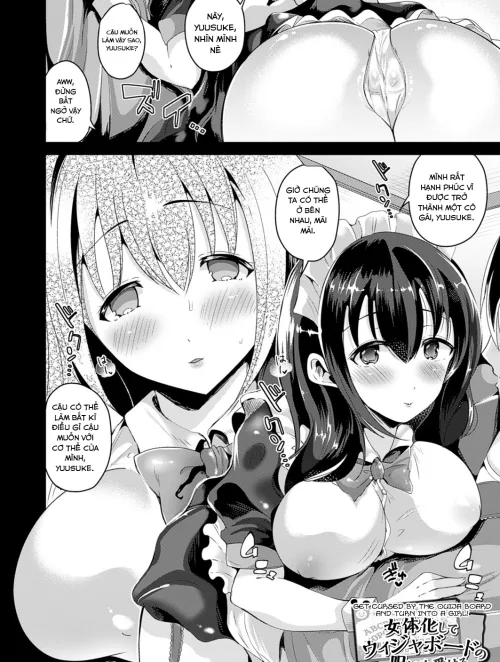 Bìa truyện Nyotaika Shite Ouija Board No Noroi O Ukeru