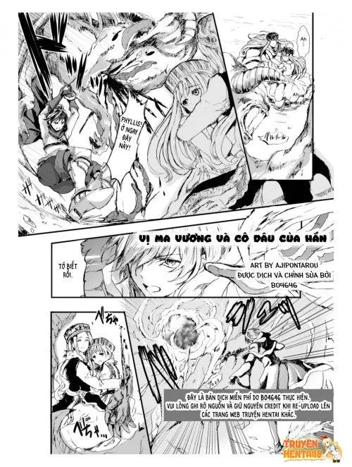 Bìa truyện The Demon King And His Bride