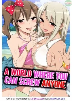 Thế Giới Mà Bạn Có Thể Đụ Bất Kỳ Ai - Bìa truyện
