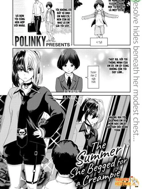 Bìa truyện The Summer She Begged For A Creampie