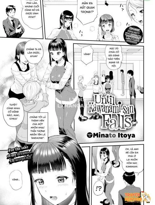 Until Kawanami-san Falls - Bìa truyện