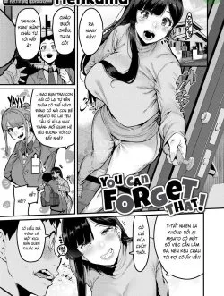 Cô Có Thể Quên Việc Đó - Bìa truyện