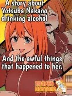 Bìa truyện Nakano Yotsuba Ni Osake O Nomasete Warui Koto O Suru Hanashi