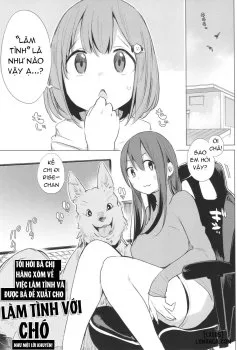 Bìa truyện Tôi Hỏi Bà Chị Hàng Xóm Về Việc Làm Tình Và Được Bả Đề Xuất Cho Làm Tình Với Chó Như Một Lời Khuyên!