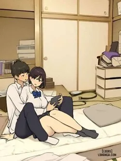 Thời Học Sinh Cố Gắng Làm Tình Trong Phòng Riêng Khi Cả Gia Đình Vẫn Ở Nhà - Bìa truyện