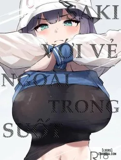 Bìa truyện Saki Với Vẻ Ngoài Trong Suốt [Blue Archive]